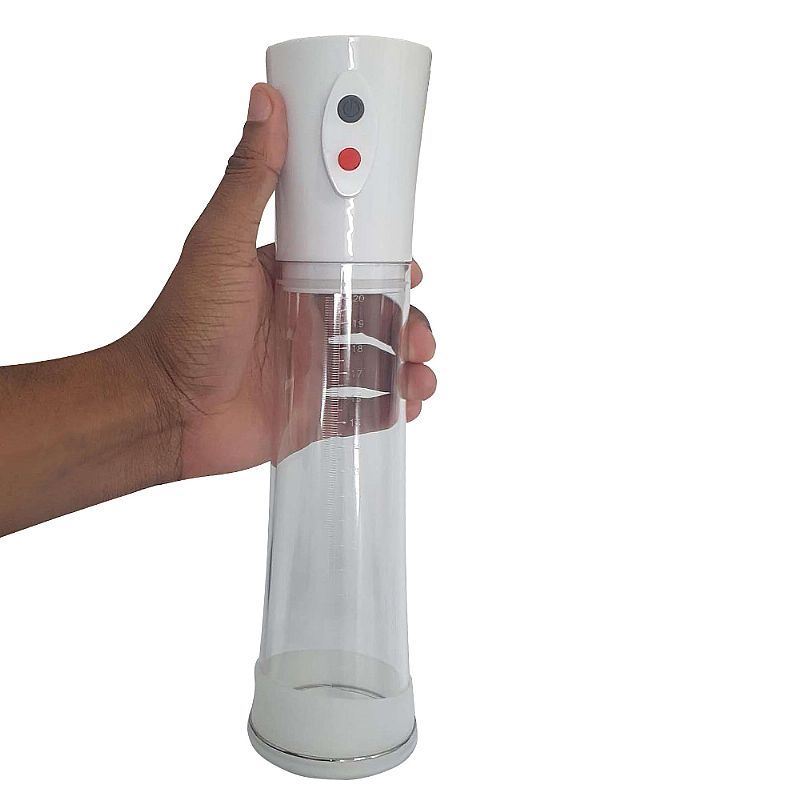 BOMBA ELÉTRICA PENIANA - 3 ANEIS DE SILICONE - PÊNIS PUMP