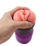 MASTURBADOR MASCULINO DE COPO COM FORMATO VAGINA
