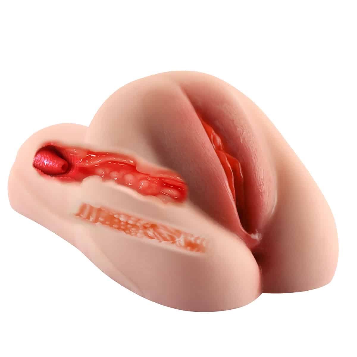 MASTURBADOR VAGINA DUPLA COM ANUS