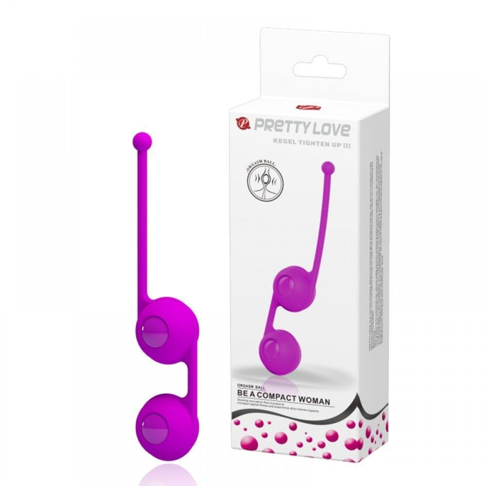 BOLAS PARA POMPOAR COM ESFERAS REMOVÍVEIS  PRETTY LOVE KEGEL SEXY IMPORT