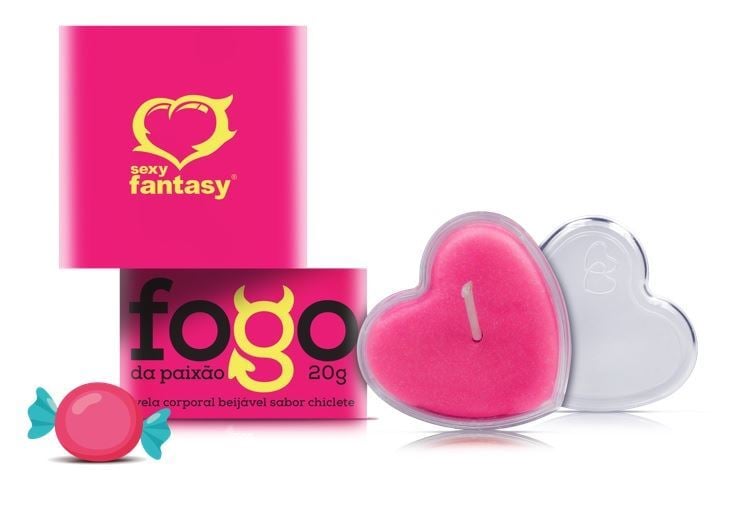 VELA FOGO DA PAIXÃO SEXY FANTASY
