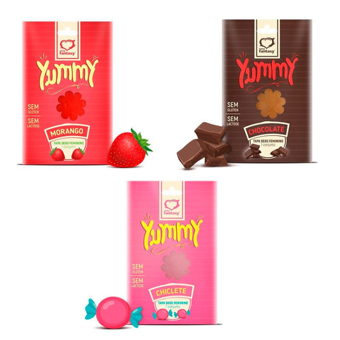 YUMMY TAPA SEXO COMESTÍVEL SEXY FANTASY