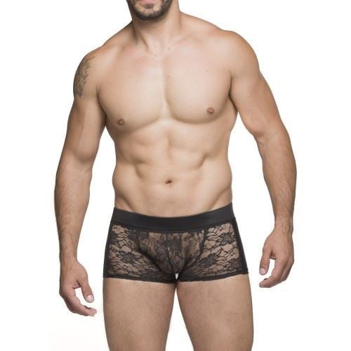 BOXER RENDA COM CIRRE E ELASTICO EM COURO SD CLOTHING
