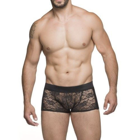 BOXER RENDA COM CIRRE E ELASTICO EM COURO SD CLOTHING