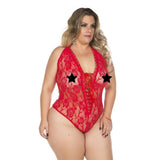 BODY DUQUESA PLUS SIZE PIMENTA SEXY