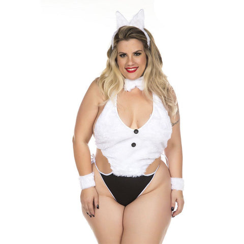 FANTASIA COELHA LUXO PLUS SIZE PIMENTA SEXY