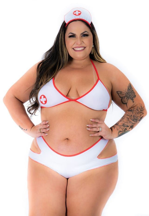 KIT MINI FANTASIA PLUS SIZE MEDICA HOTPIMENTA SEXY