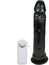 PRÓTESE VIBRADOR COM VENTOSA 20,2 X 4,5CM PRAZER E CIA
