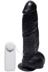 PRÓTESE VIBRADOR COM VENTOSA 24,0X5,6 CM PRAZER E CIA