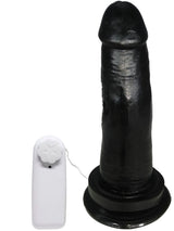 PRÓTESE VIBRADOR COM VENTOSA 15,5 X 3,5CM PRAZER E CIA