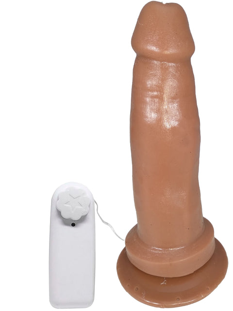 PRÓTESE VIBRADOR COM VENTOSA 16,0 X 3,9CM PRAZER E CIA