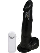 PRÓTESE VIBRADOR COM VENTOSA 18,40 CM X 4,30 CM PRAZER E CIA
