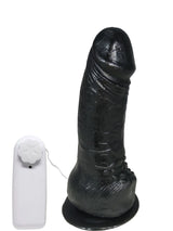 PRÓTESE VIBRADOR COM VENTOSA 16,5 X 3,8 CM PRAZER E CIA