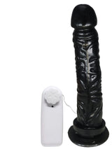 PRÓTESE VIBRADOR COM VENTOSA 21,5 X 4,0CM PRAZER E CIA