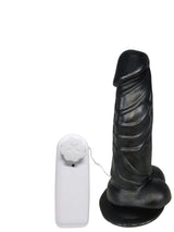PRÓTESE VIBRADOR COM VENTOSA 15,4 X 3,5CM PRAZER E CIA