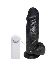 PRÓTESE VIBRADOR COM VENTOSA 19,6 X 4,4CM PRAZER E CIA