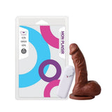 PRÓTESE VIBRADOR COM VENTOSA 14,5 X 3,5CM SOULSEX