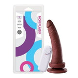 PRÓTESE VIBRADOR COM VENTOSA 17,5 X 3,5CM SOULSEX
