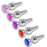 PLUG ANAL ALONGADO COM JOIA TAM P