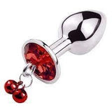 PLUG EM AÇO COM SINO SEXY IMPORT