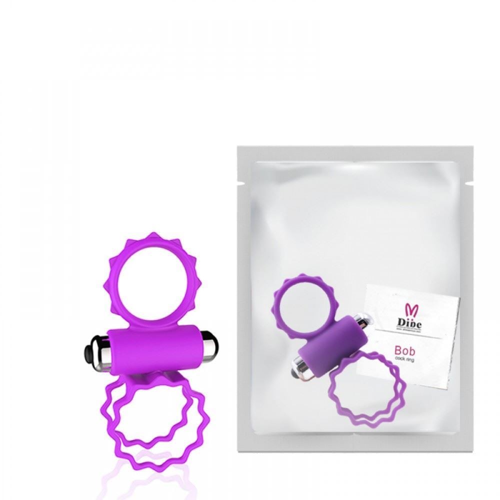ANEL PENIANO VIBRATÓRIO DUPLO COM CÁPSULA VIBRATÓRIA SEXY IMPORT