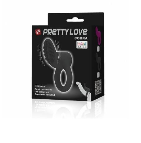 ANEL PENIANO COM VIBRO - PRETTY LOVE