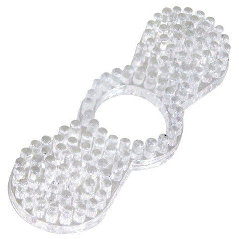 ANEL PENIANO COM ESTIMULADOR DUPLO HOT FLOWERS