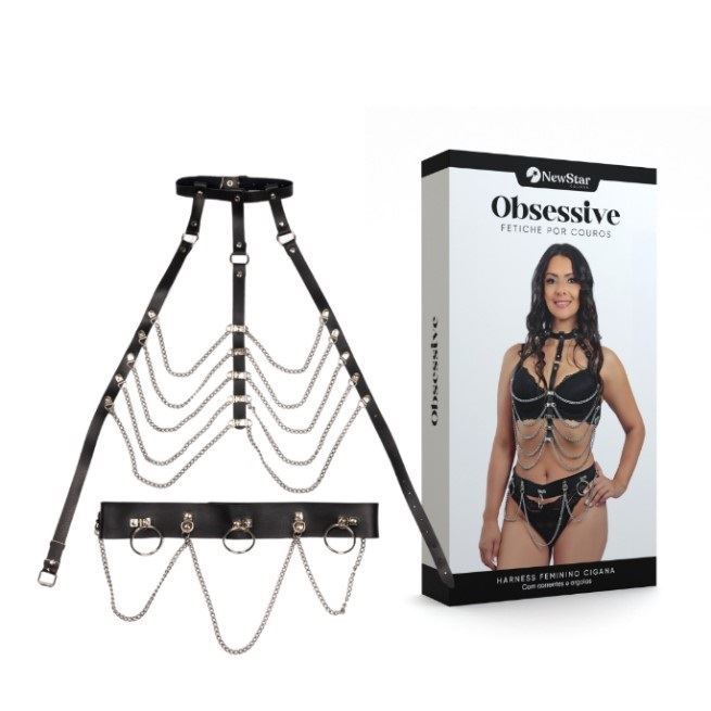 HARNESS FEMININO CIGANA