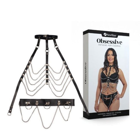 HARNESS FEMININO CIGANA