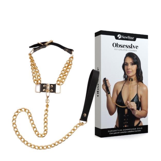 GARGANTILHA DOMINIQUE GOLD