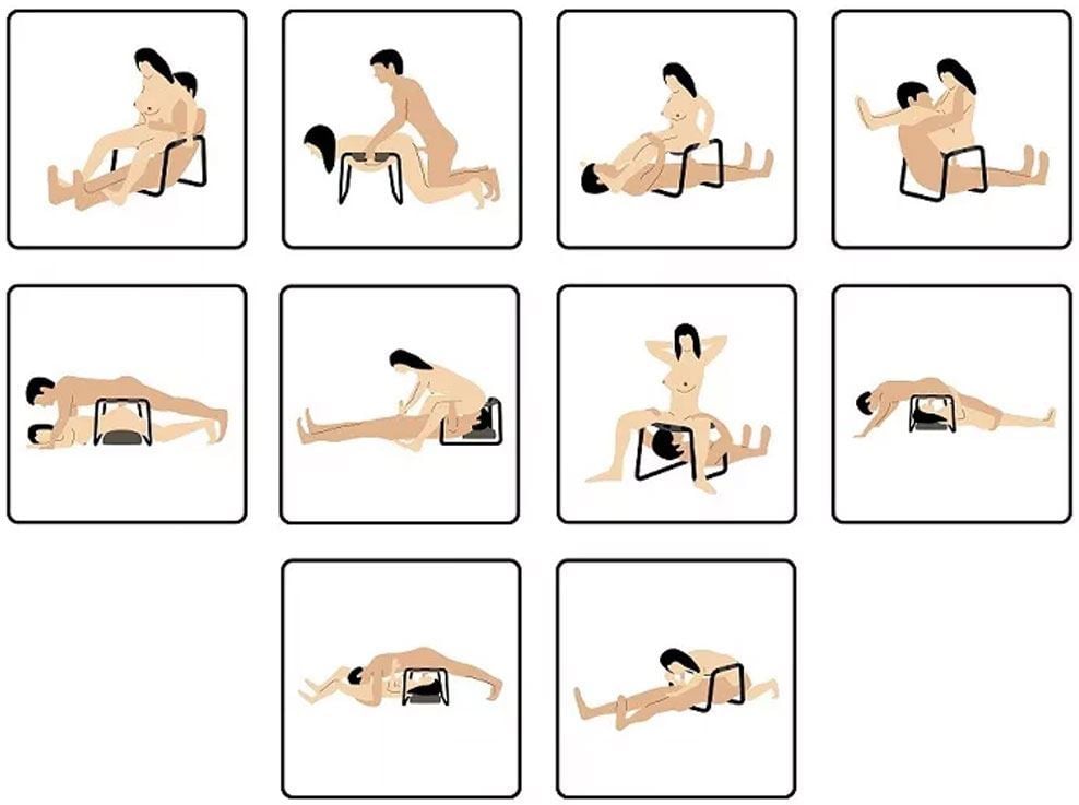 CADEIRA ERÓTICA PARA POSIÇÕES SEXUAIS