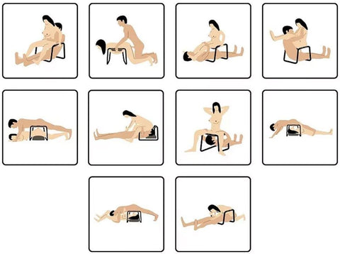 CADEIRA ERÓTICA PARA POSIÇÕES SEXUAIS