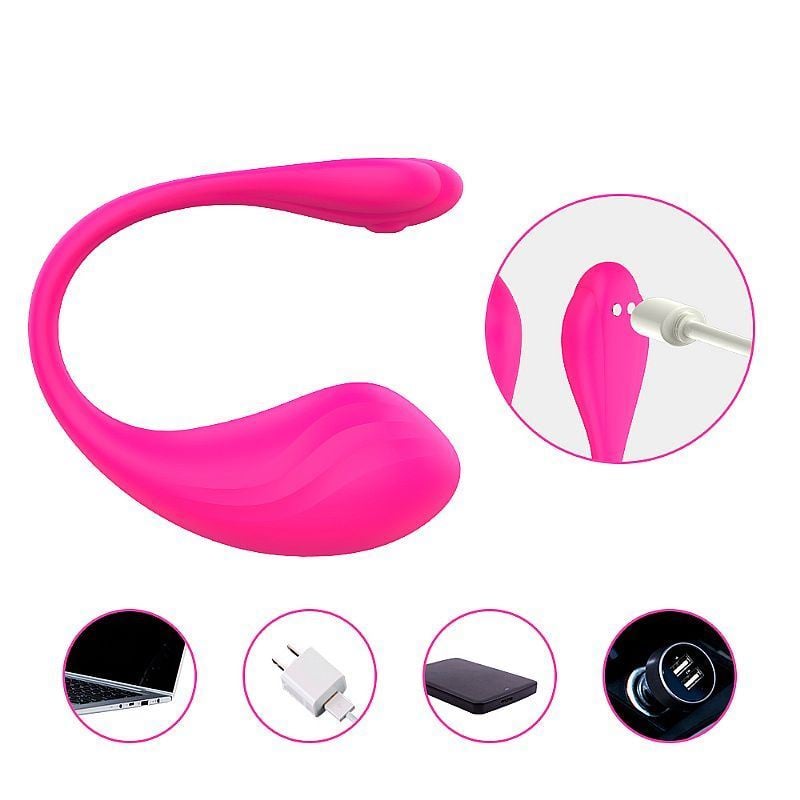 VIBRADOR COM APP RECARREGAVEL DIMITRI