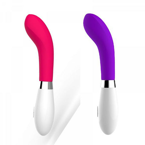 Vibrador Ponto-G - Silicone Cirúrgico - 10 Vibrações