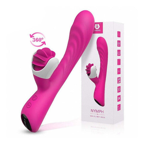 VIBRADOR DE PONTO-G RECARREGÁVEL- NYMPH - S-HANDE