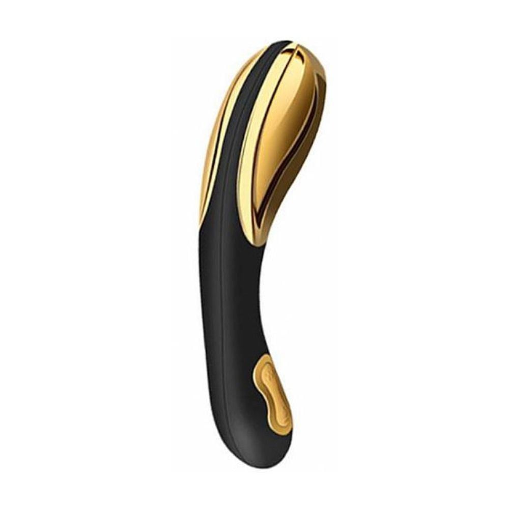 VIBRADOR DE LUXO RECARREGÁVEL FLAMINGO 45° - PRETTY LOVE