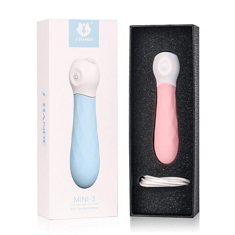 VIBRADOR DE CLITÓRIS - RECARREGÁVEL - MINI-3 - S-HANDE