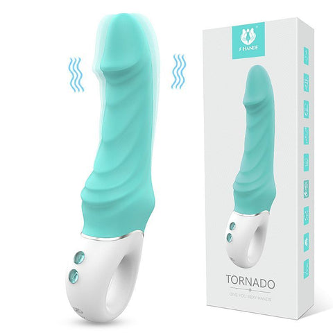 VIBRADOR DE PONTO G RECARREGÁVEL - TORNADO - S-HANDE