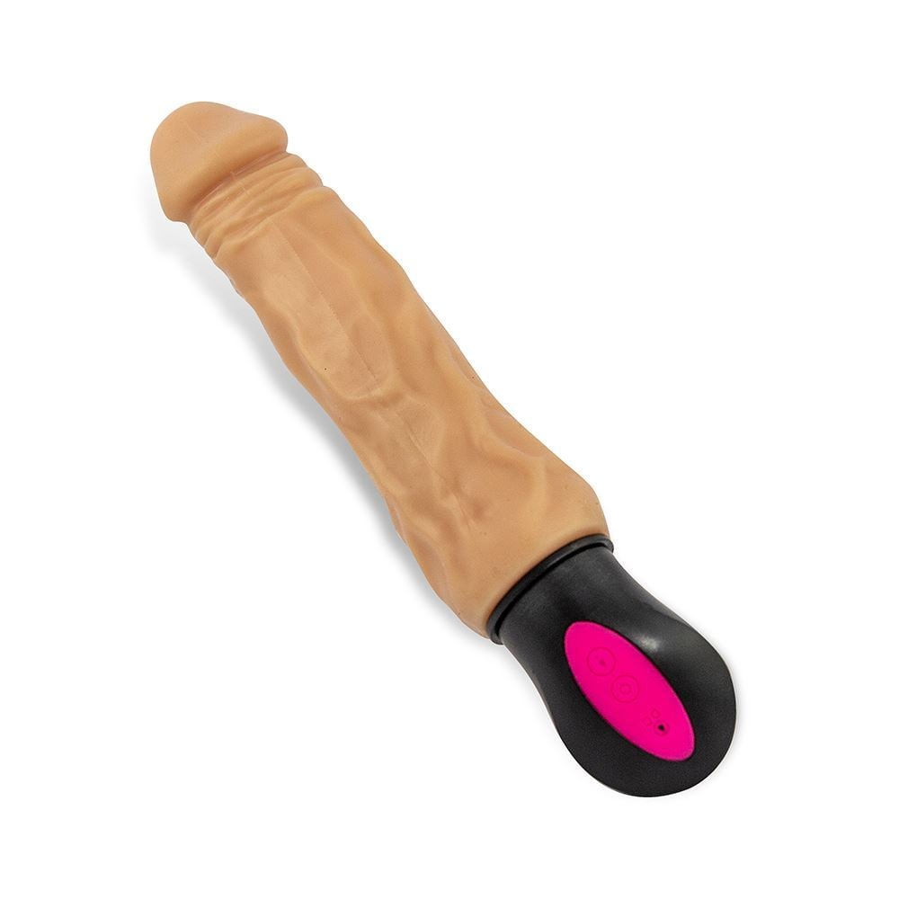 PROTÉSE VIBRADOR COCKSMAN CYBER COM AQUECIMENTO 20,50 CM INTT