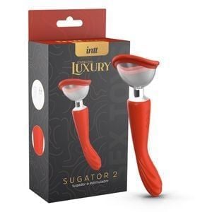 VIBRADOR SUGATOR 2 EM 1 SUCÇÃO E VIBRADOR INTT