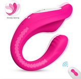 VIBRADOR DE CASAL FLEXIVEL RECARREGAVEL RIBBON - SEXY HAND