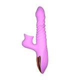 VIBRADOR DE PONTO G E CLITÓRIS - CHRISTAL - VAI E VEM - DIBE