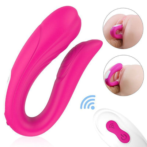 VIBRADOR DE CASAL COM 9 MODOS DE VIBRAÇÃO E CONTROLE WIRELESS