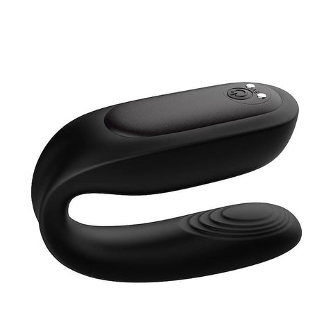 VIBRADOR DE CASAL COM CONTROLE REMOTO - RECARREGÁVEL - BAUD - S - HANDE