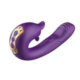 VIBRADOR DE PONTO G E CLITÓRIS COM ESTIMULADOR - LOW 2