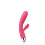 VIBRADOR RECARREGÁVEL COM ESTIMULADOR CLITORIANO E 5 MODOS DE VIBRAÇÃO SEXY IMPORT