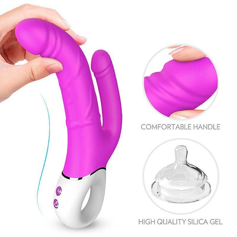 MASSAGEADOR DE PONTO G COM PLUG ANAL - JAKIRO - SEXY HANDE