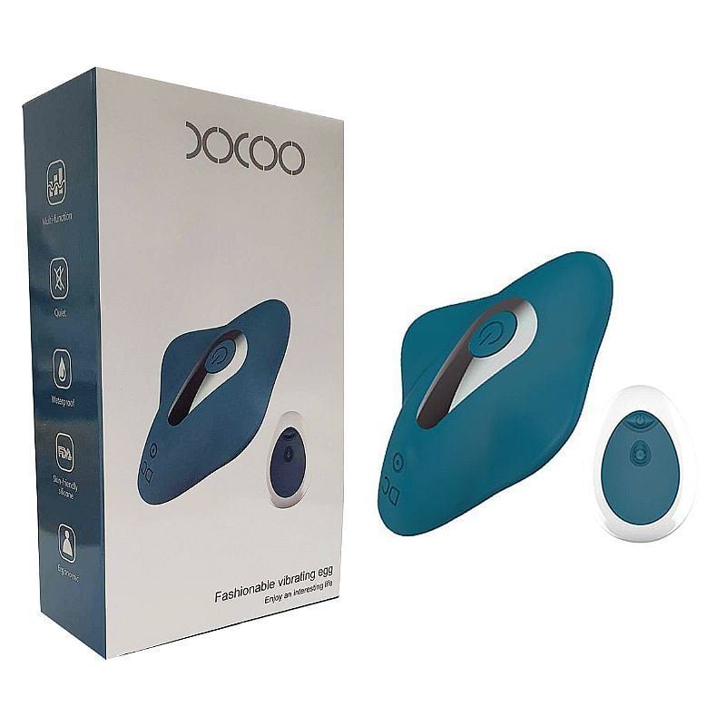VIBRADOR DE CALCINHA COM CONTROLE REMOTO 10 VIBRAÇÕES