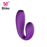 VIBRADOR DE CASAL COM PULSAÇÃO DIBE