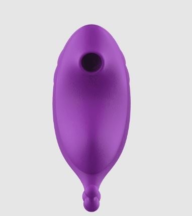 VIBRADOR DE CALCINHA COM PULSAÇÃO E ESTIMULO DE PERÍNEO